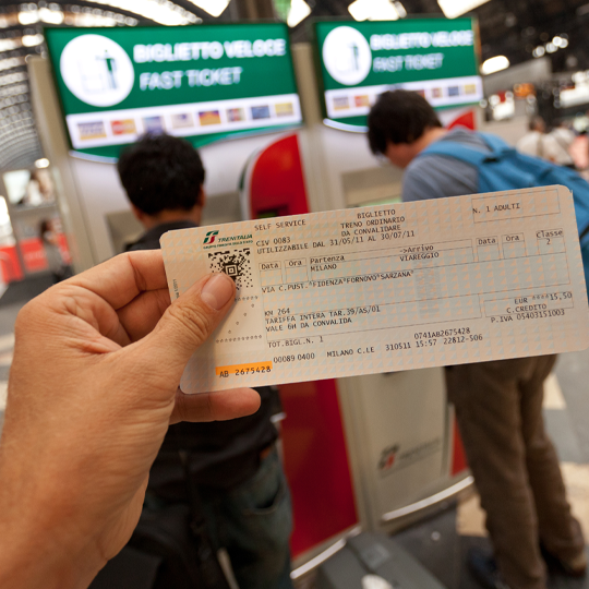 Bus, Train Ticket